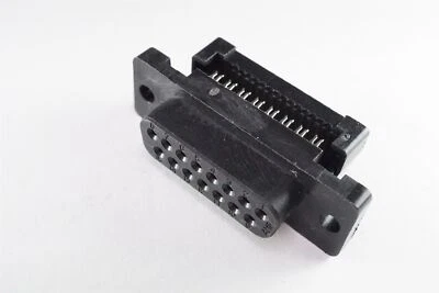 1658614-3 AMP D-Sub Connector for Flat Ribbon Cable Receptacle Vert 15 Pos IDC - Image 1 of 4