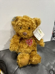 Hallmark Shoebox 2004 Patches 8" Teddy Bear Plush Stuffed Animal Giggles KA - Picture 1 of 3