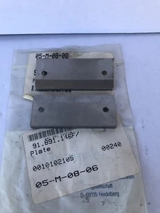 Original Heidelberg Einlaufplatte/Magnet 91.891.146F aus Deutschland, nagelneu - Bild 1 von 4