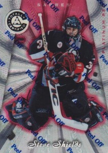 1997-98 Pinnacle Totally Certified Platinum Red #7 Steve Shields RC /4299 Sabres