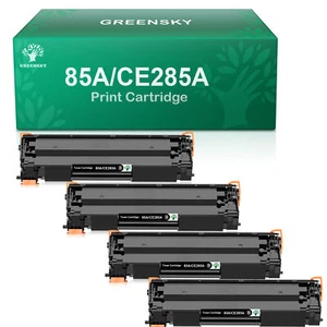 4 CE285A per HP 85A Cartuccia Toner LaserJet P1102w 1102w P1102 M1212nf P1006 - Foto 1 di 6