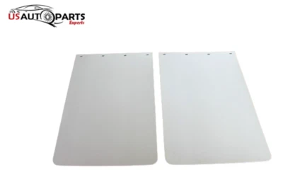 PAIR OF MUD FLAP 24 X 36 WHITE FOR MACK PETERBUILT FREIGHTLINER HEAVY DUTY TRUCK Foto 1 de 3