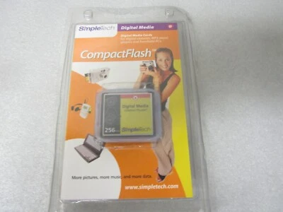 Simple Tech 256 MB Compact Flash Memory Card P/N GAT-CF/256 - Sealed - Image 1 of 4