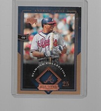 2004 UPPER DECK BASEBALL DIAMOND COLLECTION ALL-STAR LINEUP ANDRUW JONES #7