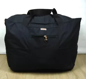 Samsonite Holdall Duffle Sports Bag Black Weekender Bag Shoulder Tote Shopping - Picture 1 of 15