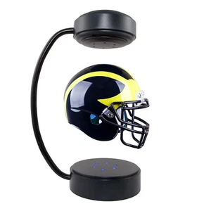 Michigan Wolverines Rotating & Levitating NCAA Hover Helmet - Picture 1 of 19