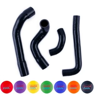 Manguera radiador silicona de 3 capas negra para BMW K100 K 100 1982-1992 88 87 - Imagen 1 de 12