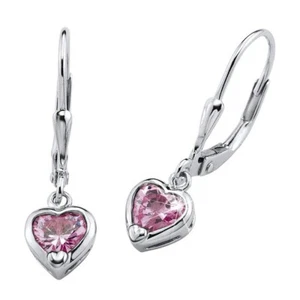 Prinzessin Lillifee Kinder Kids Ohrringe Creolen Silber Herz PLF4/10 - 397278 - Bild 1 von 1
