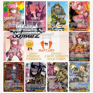 Weiss Schwarz Alternative Gun Gale Online Vol. 2 GGO/SE50 ALL CARDS JAP PREORDER - Picture 1 of 138