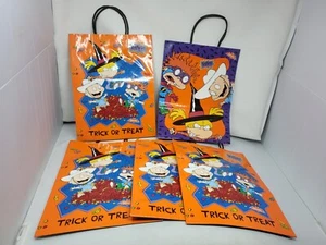Lot of 5 Rugrats Hallmark Halloween Trick or Treat Bags Gift Bag - Picture 1 of 4