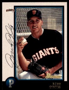 1998 BOWMAN RUSS ORTIZ SAN FRANCISCO GIANTS #100