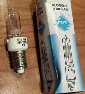 LAMPADA ALOGENA TUBOLARE E14 40W-48W-60W-80W-100W-150W-200W - Imagen 1 de 7