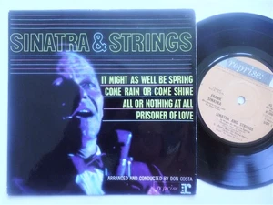 Frank Sinatra Sinatra & Strings EP Reprise R30022 EX/EX 1962 picture sleeve, Sin - Picture 1 of 5