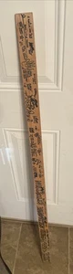 48" Southern Theme Wooden Hillbilly Yard Stick VERY UNIQUE -RARE Nice Graphics - Picture 1 of 17