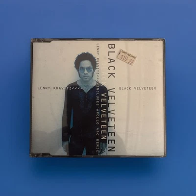 FF Lenny Kravitz, Black Velveteen, EU IMPORT, England, Single LIKE NEW CD Foto 1 de 4