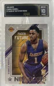 D'Angelo Russell 2015 Panini NBA Hoops Faces of the Future #7 RC GEM MT 10 - Picture 1 of 3