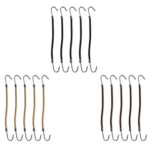 15 Pieces Hair Bride Hook Elastic Bands Styling Ponytail Hooks - Picture 1 of 7