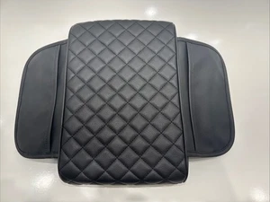 JOYTUTUS Center Console Cover for SUV Sedan, Thick Arm Rest Pad Thick, Black  - Picture 1 of 5