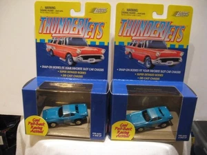 JOHNNY LIGHTNING 1:64 THUNDERJETS HO SLOT CAR SNAP-ON BODIES - 1971 ROADRUNNER - Picture 1 of 2