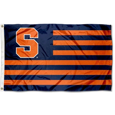 Bandera naranja de la Universidad de Syracuse para la nación de ex alumnos Foto 1 de 4
