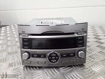 2010 SUBARU LEGACY AUTORADIO CD CODE FEHLT MP3 WMA 86201AJ310 - Bild 1 von 4