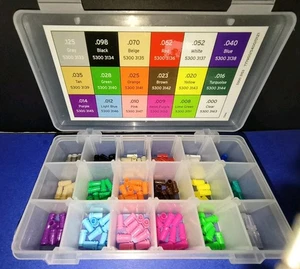 ECOLAB Metering Tip V2 Kit 180 Pcs 18 Assorted Sizes & Colors .000-.125 NEW - Picture 1 of 7