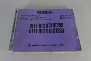 Manual De Taller Yamaha DT1-F DT2 DT3 DT 250 RT1-F RT2 RT3 DT 360 De 02/1973 - Imagen 1 de 6