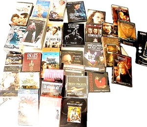 VINTAGE  (32) VHS & DVD TAPES/DISCS-WILLIS-TAYLOR-EVA GABOR-BRANDO-LADD-FONDA RO - Picture 1 of 8