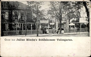Ak Berlin Pankow Niederschönhausen? Julius Mierke's Schönhauser... - 4234317 - Bild 1 von 2