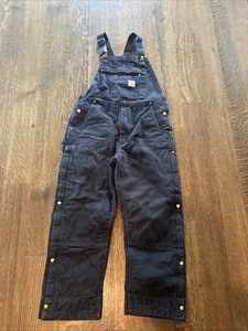 Carhartt Men's Washed Duck Insulated Bib Overall SIZE M SHORT Loose Fit OR4393-M - Picture 1 of 8