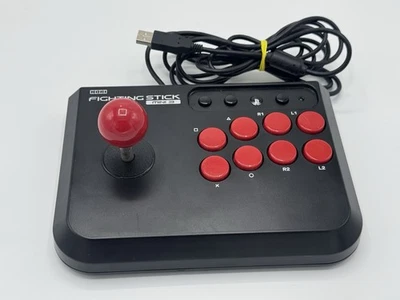 HORI Fighting Stick Mini 3 USB Wired Joystick HP3-125 PS3 Tested From JAPAN - Image 1 of 4