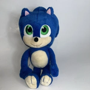 Baby Sonic The Hedgehog The Movie 14 inch Plush Sega Toy Factory Rare HTF 2020 - Picture 1 of 6