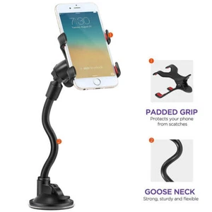 Universal Car Windshield Dashboard Mount Holder Stand Suction Cup for Cell Phone - Picture 1 of 10