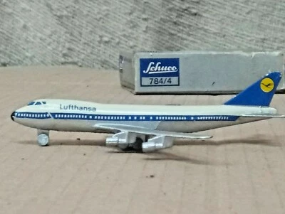SHUCO  784/  LUFTHANSA BOEING 747  MODELLINO    GERMANY    IN BOX     ANNI 60 - Immagine 1 di 4