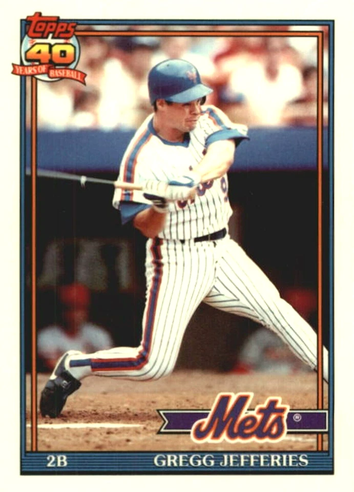 1991 Topps Tiffany New York Mets You Pick the Player - Image 1 of 1