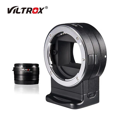 Viltrox NF-E1 Auto Focus Lens Adapter for Nikon F Lens to Sony E A9 A7II Cameras - Image 1 of 4