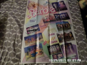Póster de Barbie World of Fashion Publicidad Mattel 1988 21X14,5 - Imagen 1 de 2