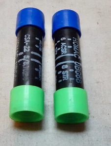 Service Entrance Comp Splice Sleeve Insulated 3” Homac Blue/Green 2ea UBG68 285M - Picture 1 of 3