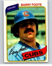 1980 O-Pee-Chee #208 Barry Foote  Chicago Cubs V79470