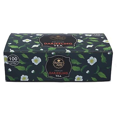 Premium Darjeeling Tea (100 Tea Bags,200 Gm)with Natural & Delicate Flavoring • 33.21$