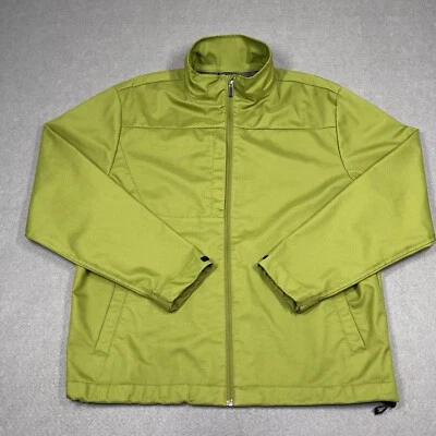 PING Windbreaker Jacket Men Large Lime Green Water Wind Resistant Golf Outerwear - Image 1 of 4