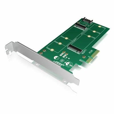ICY BOX IB-PCI209 PCI-Karte, M.2 PCIe SSD zu PCIe 3.0 x4 Host 60093 B-Ware