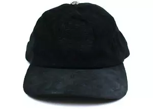 Chrome Hearts 5 Panel Suede Dagger Baseball Cap Black - Picture 1 of 5