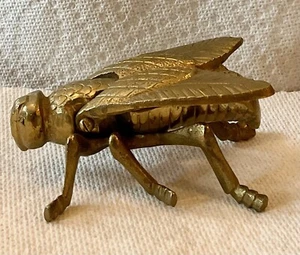 Vintage Brass Fly Ashtray Made In Belgium - Picture 1 of 10