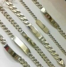 Identity (ID) Sterling Silver Bracelets for Men