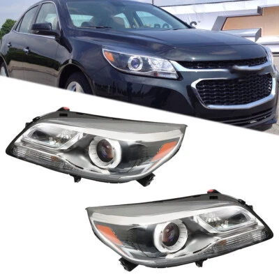 Conjunto de faros HID laterales izquierdo+derecho para Chevy Malibu 2016 Limited 2013-2015 Foto 1 de 4