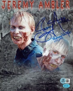 Jeremy Ambler handsigniertes signed INSCR 8x10 Foto The Walking Dead Beckett - Bild 1 von 1