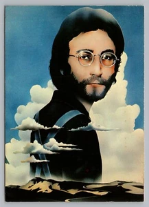 John Lennon erinnert sich an Buchkunst, Vintage französische Postkarte 4x6 "Mini Poster" B8 - Bild 1 von 2