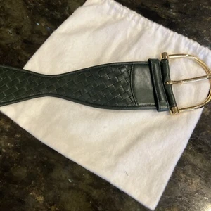 SELTENER WUNDERBARER BOTTEGA VENETA VINTAGE GEFLOCHTENER GÜRTEL in Staubbeutel gerippt - Bild 1 von 8