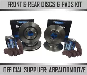 OEM SPEC FRONT + REAR DISCS AND PADS FOR TOYOTA LANDCRUISER 4.7 (UZJ100) 1998-03 - Picture 1 of 8